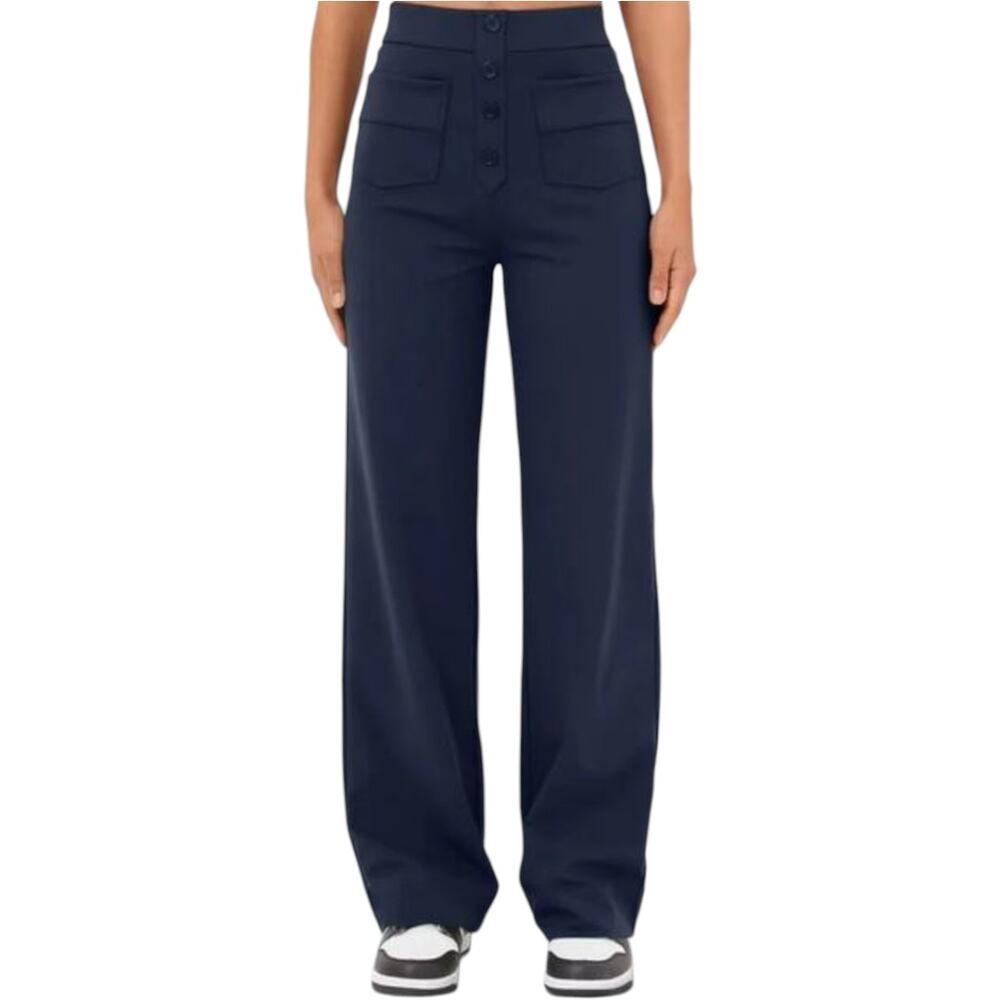 Halara High Waisted Button Multiple Pockets Strai… - image 1